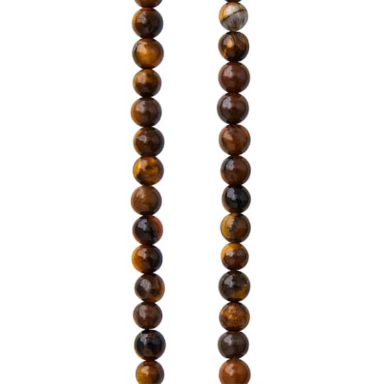 Tiger Eye Round Beads, 4mm by Bead Landing&#x2122;